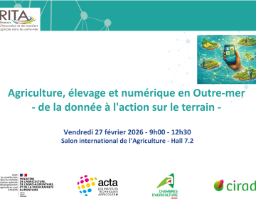 SIA 2026 - Webinaire_Colloque "Agriculture, élevage et numérique en Outre-mer : de la données à l'action sur le terrain"