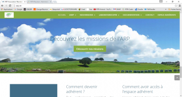 Site ARP - Association Réunionnaise de Pastoralisme