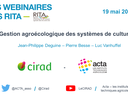 Webinaire RITA N°1 - Gestion agroécologique des systèmes de culture - Mise en ligne de la Vidéo